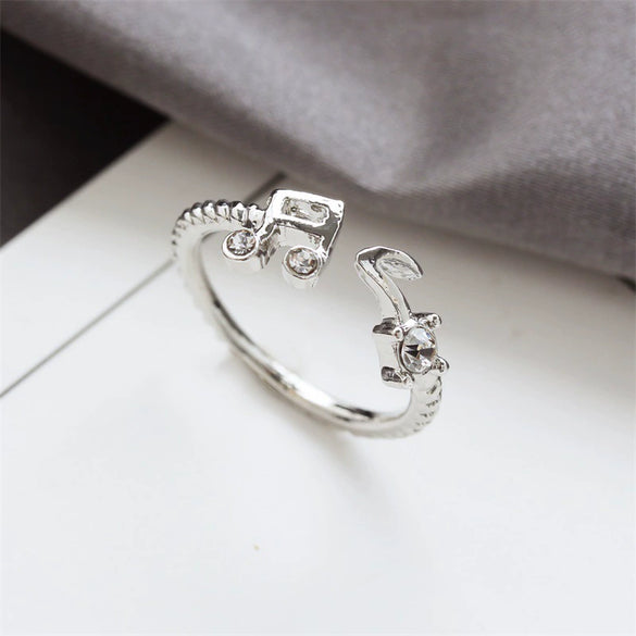 Wholesale Women's Alloy Rhinestone Geometric Ring