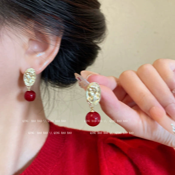 Wholesale Women's Alloy 925 Silver Electroplated Geometric Heart Shape Earrings