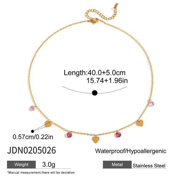 Wholesale Women's Ancient Style Geometric Pattern Stainless Steel Electroplated Round Necklace Jewelry