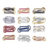 Wholesale Women's And Couple Style Hip Hop Multipiece Overlapping Zircon Ring Set With Diamonds Made Of Copper