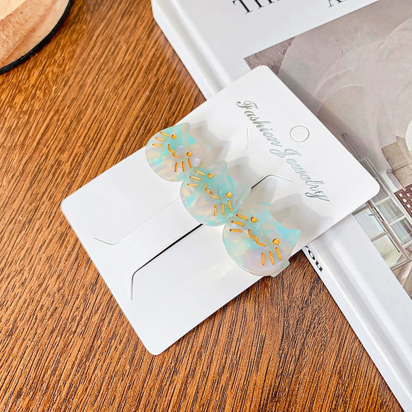 Wholesale Women's Animal Style Handmade Acetic Acid Duckbill Hair Clip