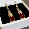 Wholesale Women's Animal Zodiac Diamond Inlaid Copper Earrings Trendy Jewelry