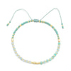 Wholesale Women's Aquamarine Handwoven Beaded Bracelet Jewelry