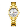 Wholesale Women's Automatic Quartz Watch Alloy Stainless Steel Round Waterproof Luminous