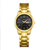 Wholesale Women's Automatic Quartz Watch Alloy Stainless Steel Round Waterproof Luminous