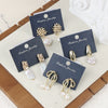Wholesale Women's Baroque Button Earrings Natural Freshwater Pearl 925 Sterling Silver Needle Oblate Shape