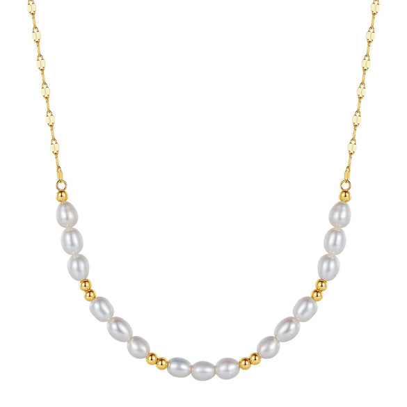 Wholesale Women's Baroque Freshwater Pearl Accessories In 925 Sterling Silver With Geometric Pattern And Electroplating