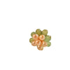 Wholesale Women's Baroque Freshwater Pearl Flower Shaped Elegant Earrings Electroplated