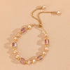 Wholesale Women's Baroque Handmade Imitation Pearl Round Bracelet