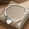 Wholesale Women's Baroque Handmade Imitation Pearl Round Bracelet