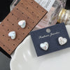 Wholesale Women's Baroque Style 925 Silver Freshwater Pearl Earrings With Special Shape