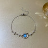 Wholesale Women's Beaded Crystal Copper Bracelet With Geometric Pattern And Electroplating Treatment