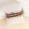 Wholesale Women's Bohemian Style Rice Bead Bracelet Set With Heart Pattern