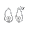 Wholesale Women's Bohemian Style 925 Sterling Silver Geometric Beads Clavicle Chain Necklace With Electroplating