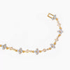 Wholesale Women's Bow Zircon Bracelet Copper Plastic Set With Diamonds