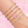 Wholesale Women's Bow Zircon Bracelet Copper Plastic Set With Diamonds