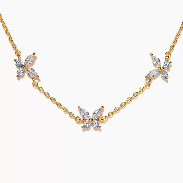 Wholesale Women's Bow Zircon Bracelet Copper Plastic Set With Diamonds