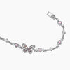 Wholesale Women's Bow Zircon Bracelet Copper Plastic Set With Diamonds