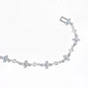 Wholesale Women's Bow Zircon Bracelet Copper Plastic Set With Diamonds