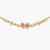 Wholesale Women's Bow Zircon Bracelet Copper Plastic Set With Diamonds