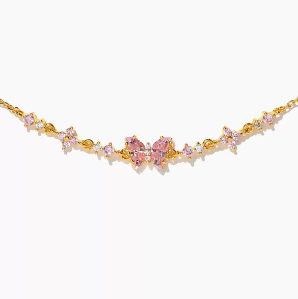 Wholesale Women's Bow Zircon Bracelet Copper Plastic Set With Diamonds