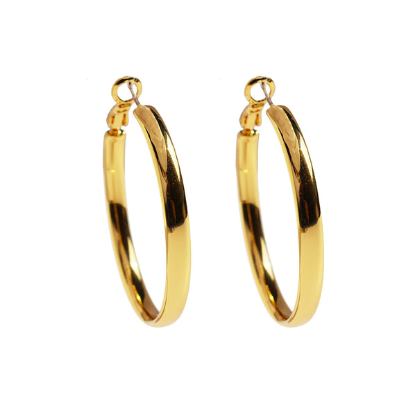 Wholesale Women's Brass 925 Silver Needle Geometric Exaggerated Electroplated Ring Earrings