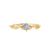 Wholesale Women's Brass Star Pattern Electroplated Planet Ring Fashion Jewelry