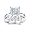 Wholesale Women's Bridal Ring 925 Silver Ushaped Geometric Electroplated