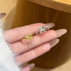 Wholesale Women's Butterfly Pattern Copper Electroplated Ring