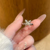 Wholesale Women's Butterfly Pattern Copper Electroplated Ring