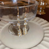 Wholesale Women's Butterfly Tassel Earrings Silver Needle Full Diamond Animals Style