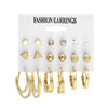 Wholesale Women's Cartoon Animal Style Alloy And Stainless Steel Geometric Carved Snake Shaped Butterfly Earrings Set