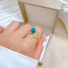 Wholesale Women's Cartoon Crown Shape Brass Fishtail Ring With Electroplating
