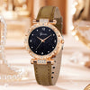 Wholesale Women's Casual Alloy Imitation Leather Belt Quartz Watch With Round Dial