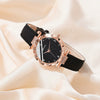 Wholesale Women's Casual Alloy Imitation Leather Belt Quartz Watch With Round Dial