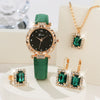 Wholesale Women's Casual Alloy Imitation Leather Belt Quartz Watch With Round Dial