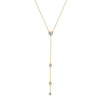 Wholesale Women's Casual Geometric Moissanite Clavicle Necklace With 925 Silver Pendant And Cross Chain Electroplated