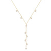 Wholesale Women's Casual Geometric Pearl Pendant Necklace With 925 Silver And Electroplating Cross Chain
