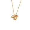 Wholesale Women's Casual Geometric Stainless Steel Necklace With Pvd Furnace Vacuum Real Gold Plating