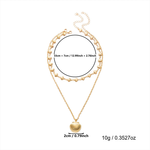 Wholesale Women's Casual Minimalist Alloy Electroplated Doublelayered Necklace With Animal Zodiac Pattern