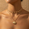 Wholesale Women's Casual Minimalist Alloy Electroplated Doublelayered Necklace With Animal Zodiac Pattern