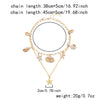 Wholesale Women's Casual Minimalist Alloy Electroplated Ocean Style Starfish And Shell Double Layered Necklace And Exaggerated Shell Choker