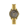 Wholesale Women's Casual Quartz Watch With Color Diamond Encrusted Round Alloy Case