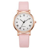 Wholesale Women's Casual Quartz Wrist Watch With Alloy Case Pu Strap And Round Dial