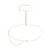Wholesale Women's Chain Necklace With Imitation Pearl Pendant Tassel Plastic Geometric Electroplated