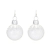 Wholesale Women's Christmas Jewelry Alloy Exaggerated Large Snowflake Earrings With Classic Colorful Bell Snowman Design Electroplated