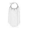 Wholesale Women's Clavicle Necklace Imitation Pearl Iron Chain Copperclad Iron Chain Geometric Electroplating