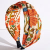 Wholesale Women's Cloth Light Luxury Embroidered Printed Headbands With Diamond Inlay