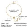 Wholesale Women's Cold Style 18K Real Gold Plated Flower Shape Necklace And Sweater Chain Jewelry Accessories With Pvd Furnace Vacuum Real Gold Plating