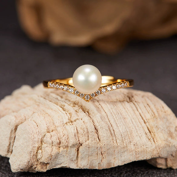 Wholesale Women's Cold Style Light Luxury Niche Design Geometric S925 Sterling Silver And Natural Freshwater Pearl Pendant Necklace Set With Gems